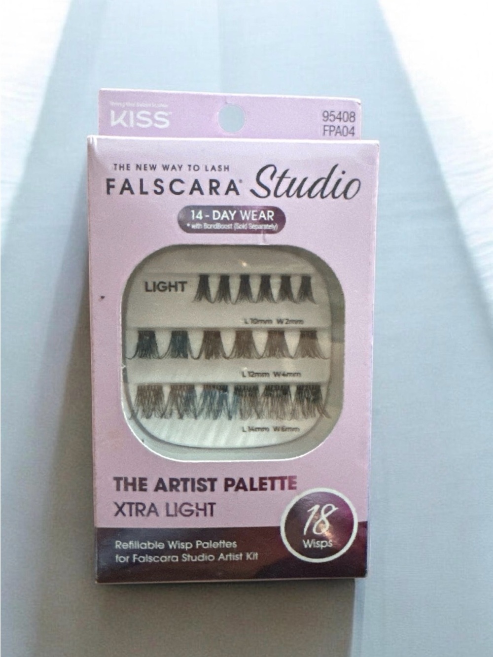 Kiss Falscara Studio Xtra Light Refillable Wisp Palette - 
1170